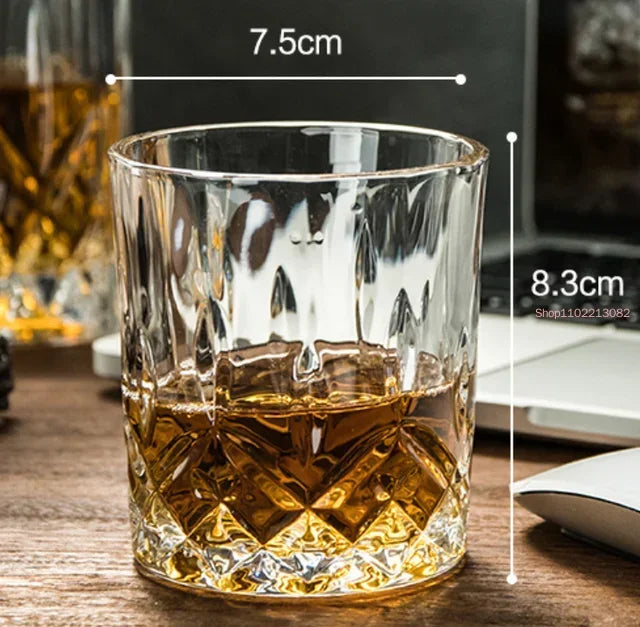 Creative Transparent Glass Whiskey Liquor Wine Drinks Decanter Crystal Spirits Bottle Wine Carafe For Bar Party Wedding Gifts