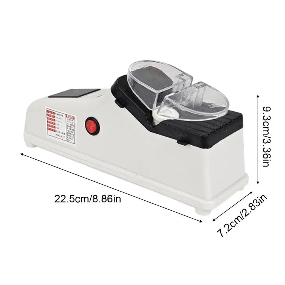 Kitchen Electric Knife Sharpener Rechargeable Professional Cutter Sharpener Fully Automatic Electric Sharpening Tool for Home