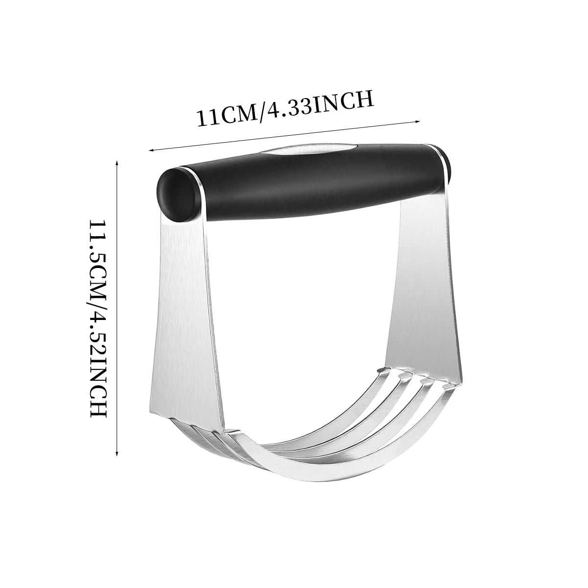 1PC-Baking tools stainless steel flour cream sifter butter flour mixer blender slicer flour cutter