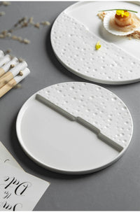 Creative Dishes Tableware Plates for Food Ceramics Tray for Decoration Dish Dinner Dinnerware Decorative Kitchen Dining Bar Home