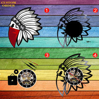 The Kitchen Is The Heart Of The Home Kitchen Vinyl Record Wall Clock Cooking Utensils Tableware For Dinning Room New Home Decor