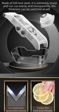 Kitchen Lemon Slicer Cutter Vegetable Shredded Chopping Chopper Fruit Slicer Profession Milk Tea Shop Fruit Slicers Manual Tools