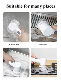 Home Cleaning Brush Kitchen Multifunctional Cleaning Handheld Tile Bathroom Glass Floor Scrubber Electric Cleaning Brushes