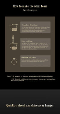 Cordless Home Kitchen Gadgets Electric Kitchens Accessories Milk Mixer Frother Mini Coffee Egg Beater Beating Tools Dining Bar