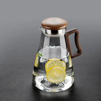 Glass Cup Set Water Kettle Bottle Creative Heat-resistant Water Glass Flower Tea Juice Cup Drop Shipping