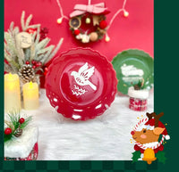 Ceramic Christmas Coffee Mug Cup Teapot Tree Plate Candy Dish Cake Tray Nordic Party Kitchen Tableware Drinkware Gift Decor