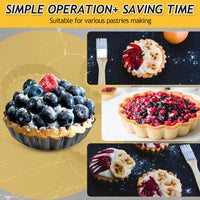 Baking Cake Molds Non-Stick Tart Quiche Pans Pan with Removable Bottom Pie Pizza Mould Cup Bakeware Kitchen Tool Accessories
