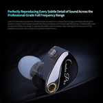 KZ Castor PRO 2DD Dynamic in Ear Earphones High-end Tunable Earphones Stets A New Benchmark for Hfi Sound Quality Bass Headsets