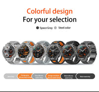 Newly Durable 1400mAh Large Battery Smart Watch Men 1.7" HD Screen IP68K Waterproof LED Flashlight Sports BT Call Smart Bracele