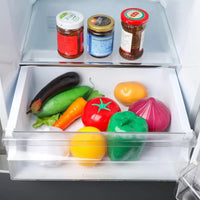 Plastic Food Storage Box Vegetable Fruit Sealed Box Kitchen Crisper Containers Onion Garlic Green Pepper Fresh Storage Tools