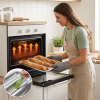 Non-stick perforated baguette mold, 3-hole French bread baking pan, carbon steel baguette baking pan, for home kitchen
