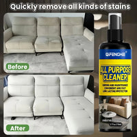 All Purpose Cleaner Spray with Microfiber Towel, Multipurpose Streak-Free Cleaning Solution for Home, Car, Furniture, Kitchen,