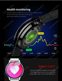 Smart Watch 1.77" HD AMOLED Screen Bluetooth Call Health Monitor Smartwatch Men Women Fitness Sports Watche For Android IOS HT30
