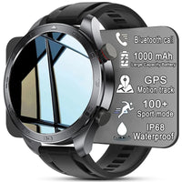 New GPS Track Smart Watch Men AMOLED Screen Outdoor Sports Fitness Heart Rate Compass IP68 Waterproof Bluetooth Call Smart Watch