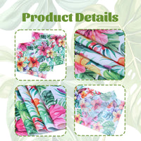 Hawaiian Garland Table Runner Hawaii Luau Tropical Party Decor Kids Favors Tableware ALOHA Summer Beach Birthday Party Supplies