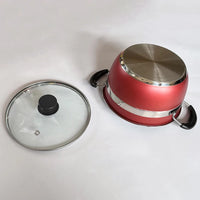Stainless Steel 12pcs Cookware Set Thickened Double Bottom Polished Stock Pots Pans Casseroles - Wholesale Kitchenware