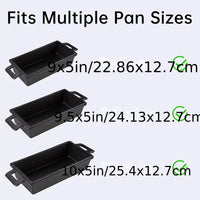 Silicone Bread Loaf Pan for 22.86x12.7 cm Baking Pans - Food Grade, Non-Stick, Easy to Clean, High-Temperature Resistant
