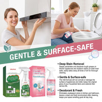 Daily Household Cleaner Set Gentle Stain Remover Spray Kitchen Appliance Bathroom Cleaner Multi Purpose Cleaning Kit Care