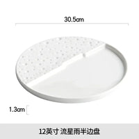 Creative Dishes Tableware Plates for Food Ceramics Tray for Decoration Dish Dinner Dinnerware Decorative Kitchen Dining Bar Home