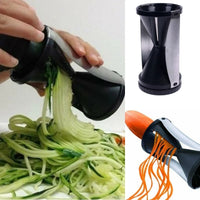 Kitchen Multifunctional Shredder Creative Spiral Funnel Shredder Rotary Vegetable Slicer Hourglass Planer Cooking Tools