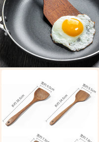 Kitchen Utensils Set Non-Stick  Cookware for Kitchen Wooden Handle Soup spoon spatula Rice spoon shovel Kitchen Accessories