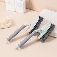 360° Deep Cleaning Brush, Sturdy Bristles Handle for Bathroom Kitchen Tile Floor Corner To Surface Scrub Tool Corner Cleaning Br