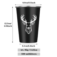 LKKCHER 500ml Pint Glass Skull Pattern 3.25oz Weizen Glass 2pcs/Set Stainless Steel Large Capacity Drinkware for Beer Gifts Set