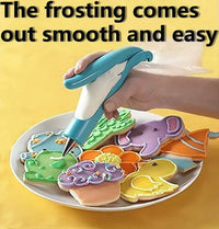 Cake Decorating Tool Set Cake Decorating Pen Baking Tool Kit Pastry Icing Piping Bag Cookie Cream Squeeze Gun Baking Supplies