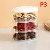 Kitchen Storage Box Onion Ginger Garlic Fresh-keeping Box Multi-layer Food Sealing Moisture-proof Packaging Tank Household[J]