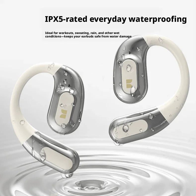 Monster OPEN FIT AC330 Wireless Bluetooth HD Calling Long Battery Life Exercise Running Fitness   Earphones