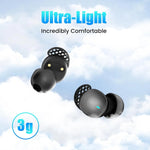 Wireless Earphone Sleep Earbuds for Side Sleepers Wireless Earbuds Comfortable Noise Blocking Music Sleep Dual Mode
