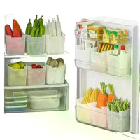 Fridge Storage Boxes Food Fresh Organizer Cold Storage Crisper Fruit Spice Food Container Home Kitchen