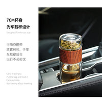 D5 Double Glass Water Bottle Tea Drink Items Bottle Infuser Tumbler Drinkware Gym Water Bottle Children Travel Sports Cup Bottle