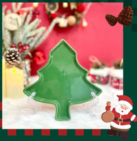 Ceramic Christmas Coffee Mug Cup Teapot Tree Plate Candy Dish Cake Tray Nordic Party Kitchen Tableware Drinkware Gift Decor