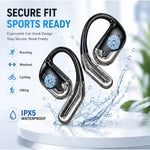 144 Languages AI Translation Earbuds,Bluetooth 5.4 Headphones Translator,Smart Mode Touch Screen Real-Time Earphones Fit Work