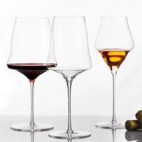 Luxury Superior Drinkware Quality Crystal Cloud Wine Glass 0.5mm Extremely Thin Handmade Champagne Glass Cups Tall Wine Glass