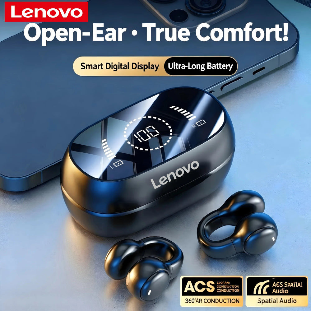 Lenove M47 Wireless Earbuds Bluetooth Headset Charging Earphones Bone Conduction Headphones