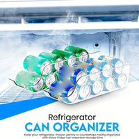 Refrigerator Storage Box Fridge Organizer Kitchen Storage Cans Soda Cans Storage Cans Basket Storage Containers Pantry Organizer