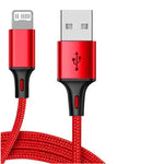 USB Cable For iPhone 11 12 13 14 Pro Max 6 7 8 Plus X XS XR  SE 1m 2m 3m Long 0.25m 0.5m Short iOS Data Charger Cord Fast Charge