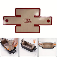 Silicone Bread Loaf Pan for 22.86x12.7 cm Baking Pans - Food Grade, Non-Stick, Easy to Clean, High-Temperature Resistant