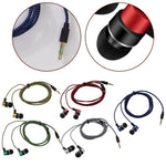 3.5mm In-Ear Wired Headphone 2 Basic Box Bass Stereo Earbuds Mobile Headphone Noise Cancelling Superb Bass Stereo Earphone