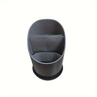 1 Pc Plastic Tableware Storage Rack Storage Chopsticks Knife Spoon Fork Drain Hole with Tray Household Drainage Rack
