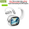 HTC NE58 Wireless Earphones Bluetooth LED Touch Screen AI Translate Earbuds HiFi Sound HD Call