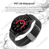 Smart Watch 1.77" HD AMOLED Screen Bluetooth Call Health Monitor Smartwatch Men Women Fitness Sports Watche For Android IOS HT30