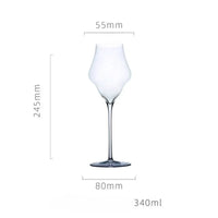 Luxury Superior Drinkware Quality Crystal Cloud Wine Glass 0.5mm Extremely Thin Handmade Champagne Glass Cups Tall Wine Glass