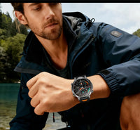 Newly Durable 1400mAh Large Battery Smart Watch Men 1.7" HD Screen IP68K Waterproof LED Flashlight Sports BT Call Smart Bracele
