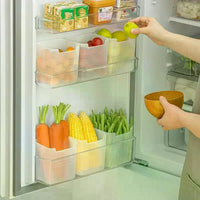 Fridge Storage Boxes Food Fresh Organizer Cold Storage Crisper Fruit Spice Food Container Home Kitchen