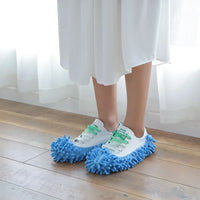 5 Sets Floor Dust Cleaning Slippers Shoes Cleaning Cloth Lazy Mopping Shoes Home Floor Cleaning Microfiber Cloth Cleaning Shoes