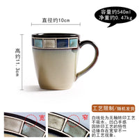 Ceramics Tableware Dinner Plate Western Steak Plates Sushi Soup Fish Sashimi Disc Dessert Bowl Rice Dish Mugs