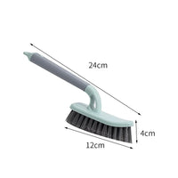360° Deep Cleaning Brush, Sturdy Bristles Handle for Bathroom Kitchen Tile Floor Corner To Surface Scrub Tool Corner Cleaning Br